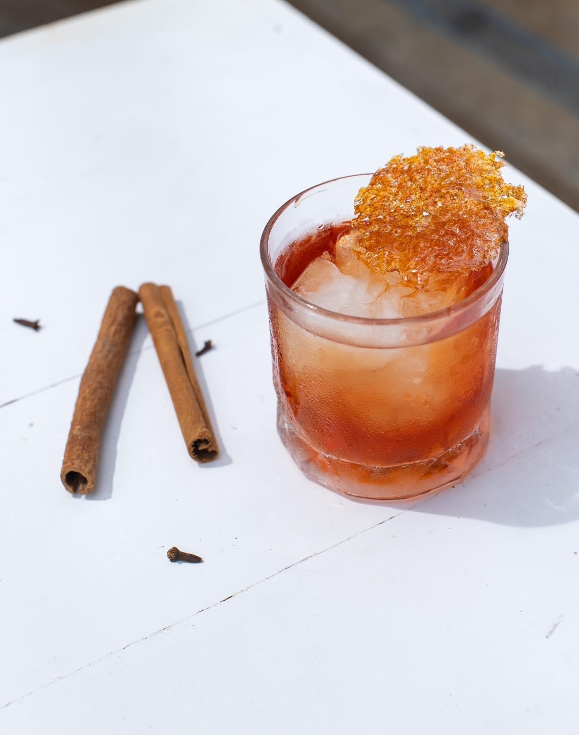 House cocktail served chilled