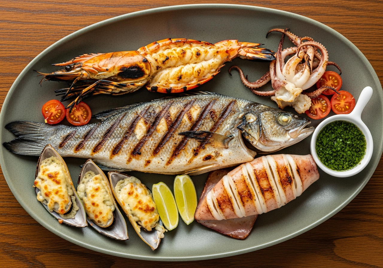 Bandeja de Mariscos