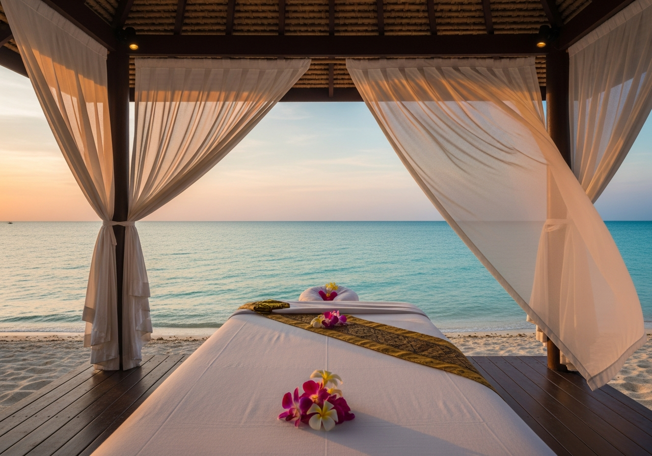 Masaje en la playa en Koh Samui — Guía completa