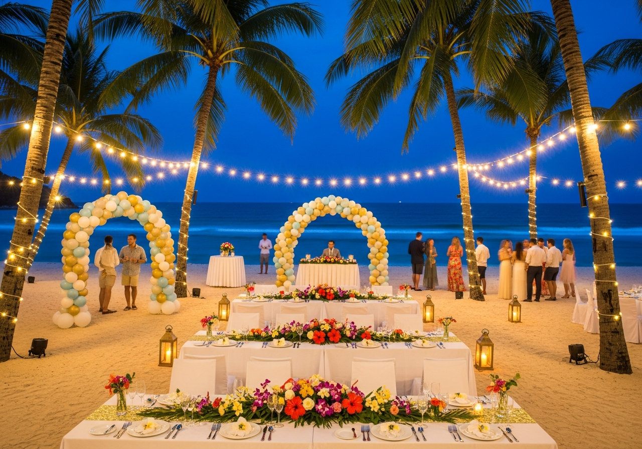 Fiestas de bienvenida en Koh Samui