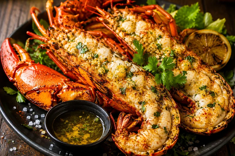 Frutti di mare freschi a Koh Samui